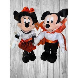 Disney Mickey and Minnie Mouse Halloween Greeters Brand New Pair